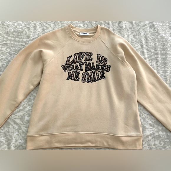 Sandro Life Graphic Sweatshirt size M - Picture 4 of 13